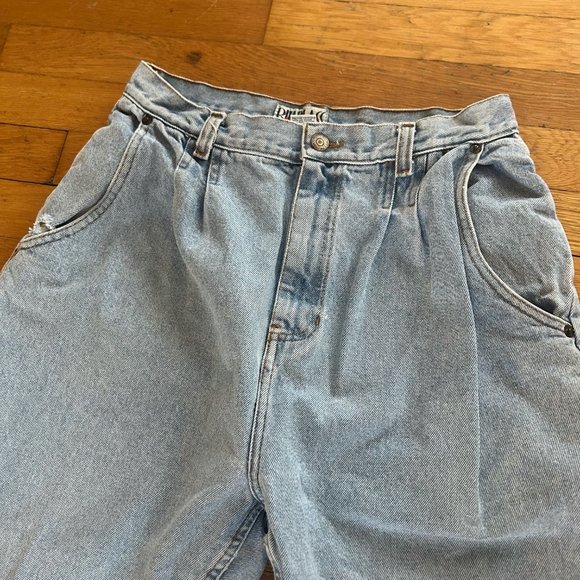 Bill Blass Jeans Womens Size 14 High Waisted Vintage Light Wash Tapered 80s Mom - Picture 2 of 7